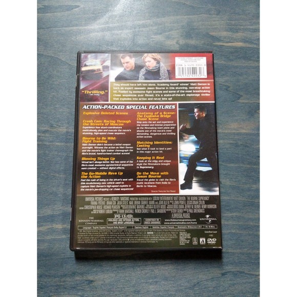 The Bourne Supremacy DVD - Picture 2 of 3